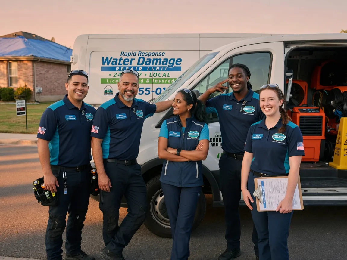 Water Damage Restoration company in Diboll, TX